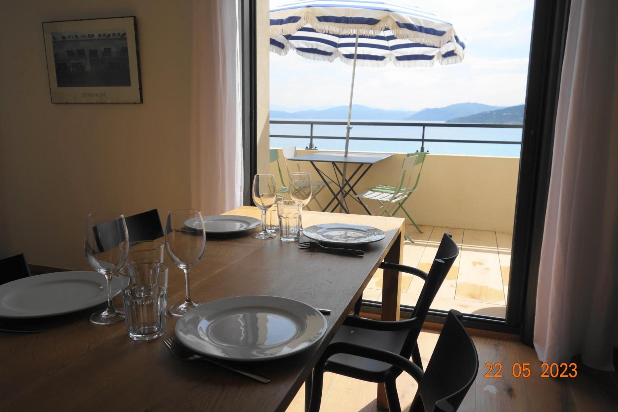 Apartament L'Ambre LʼÎle-Rousse Zewnętrze zdjęcie